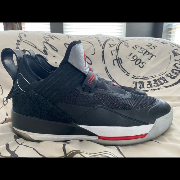 COPY - Nike Air Jordan XXXIII (33) SE Black/Cement Size 12M - Picture 2 of 11